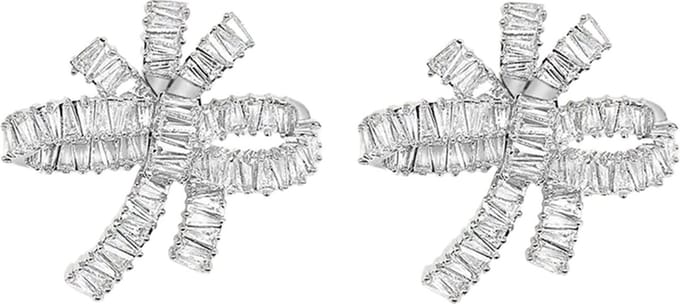 Margot Bardot Victoire Knot Oorbellen Silver