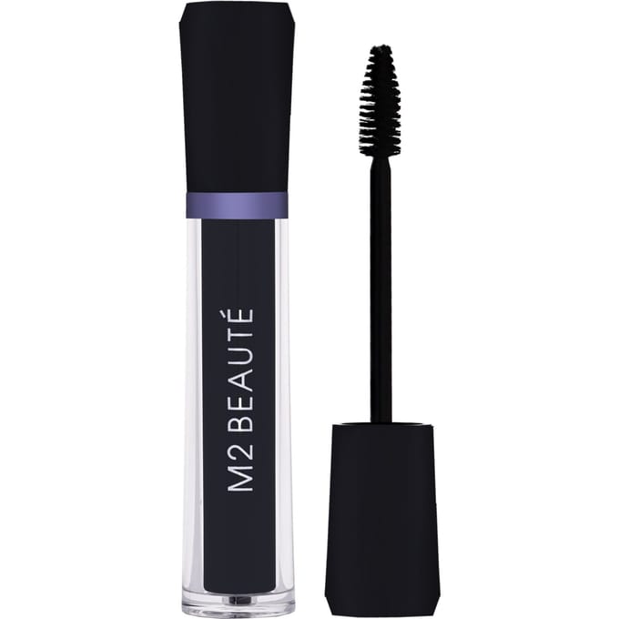 M2 Beauté M2 Beaut&eacute; Black Nano Mascara Nutrition &amp; Natural Growth 6 ml