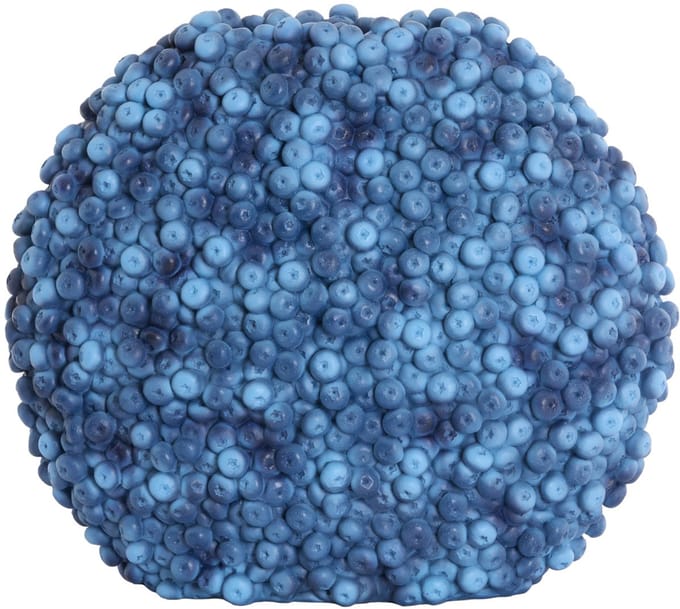 Light & Living - Vaas BERRIES - 44x19x37cm - Blauw