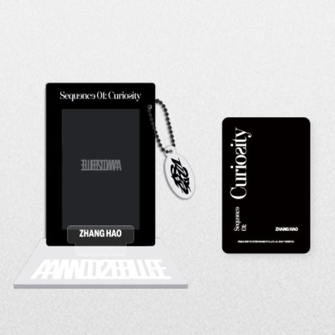 AND2BLE - [Séquence 01: Curiosité] SUPPORT PHOTO ACRYLique pour CARTE PHOTO POP-UP STORE MD black