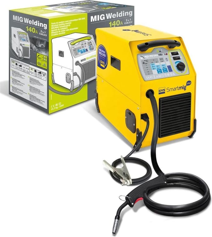 Gys Smartmig 142 , enkelfase Lasapparaat