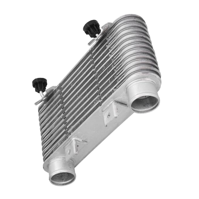 52mm Intercooler Motor Koeler Radiateur Aluminiumlegering Universeel voor Automobiel Motorfiets gray