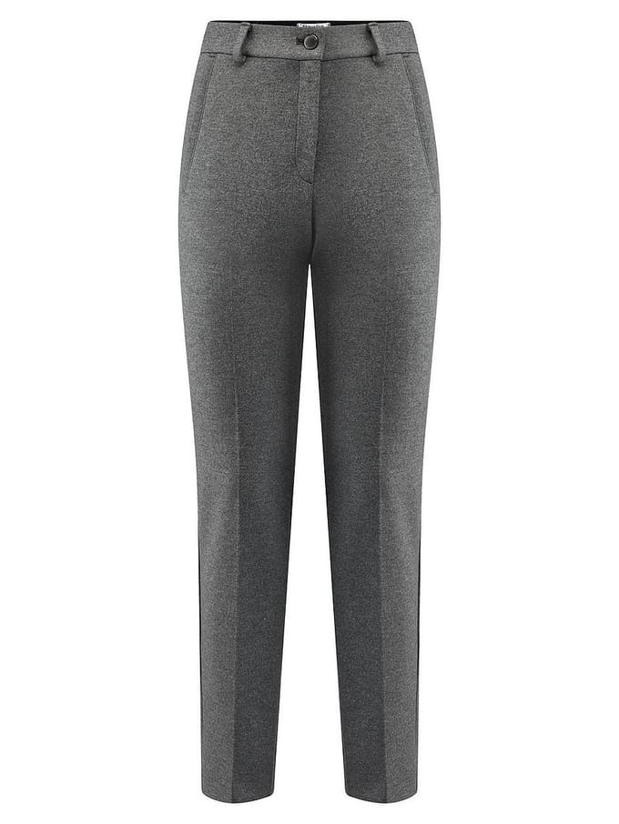 Enkellange broek Van Raphaela by Brax grijs