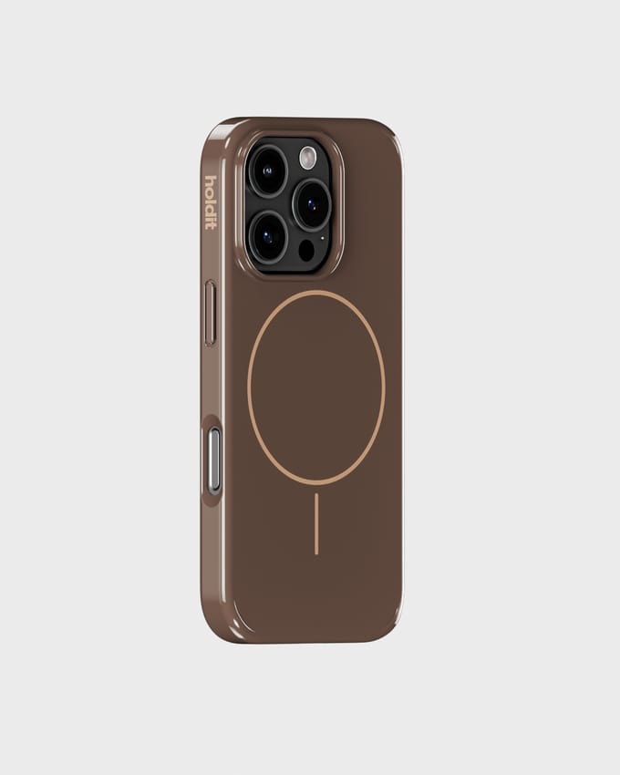 Phone Case Mono Chocolate/Beige iPhone 16 Pro