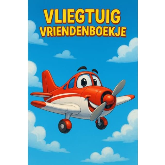 Vliegtuig Vriendenboekje - Andries B.V.