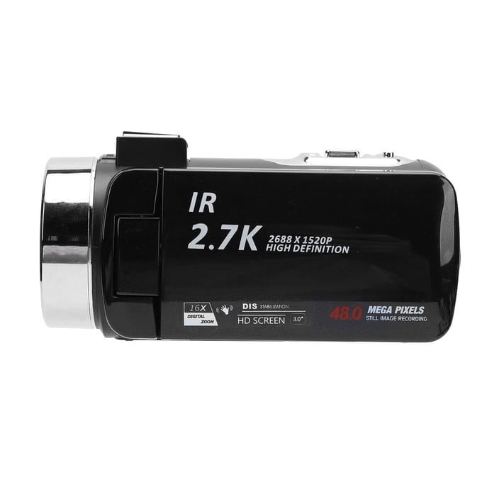 Videocamera Camcorder 2.7K Digitale Camera Recorder 48MP 3.0 Inch Rotatie TFT-scherm 16X Digitaal