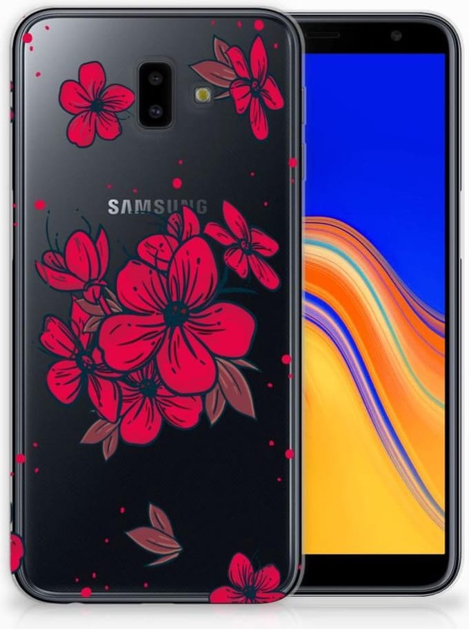 Samsung Galaxy J6 Plus (2018) TPU Case Blossom Red
