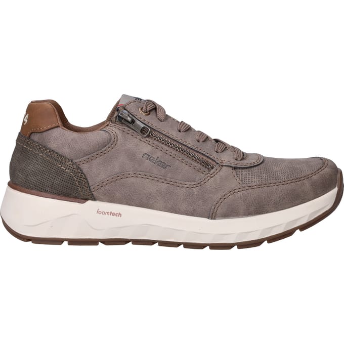 Rieker Sneakers grijs Synthetisch - Maat 44