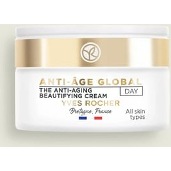 YVES ROCHER - Anti-Age Global Beautifying Cream for All Skin Types 50ml