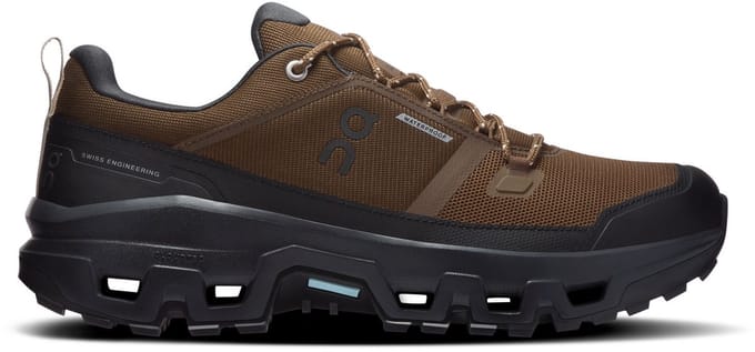 On Cloudrock Low WP Wandelsneakers heren Bruin 42