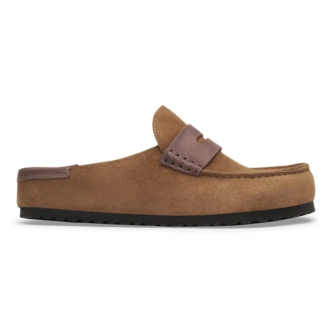 Leren klompen Birkenstock Naples Wrapped Double Stitch Mixed