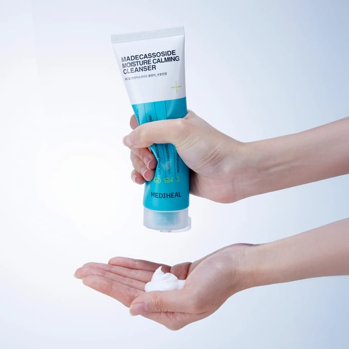 [MEDIHEAL] Nettoyant Hydratant Apaisant au Madécassoside 120ml