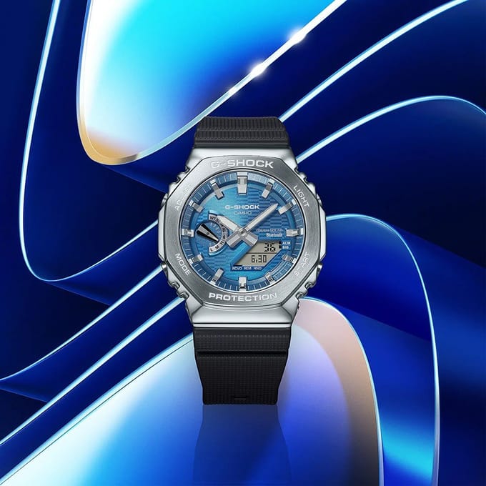G-Shock Classic Style GBM-2100A-2BER Metal Covered Horloge