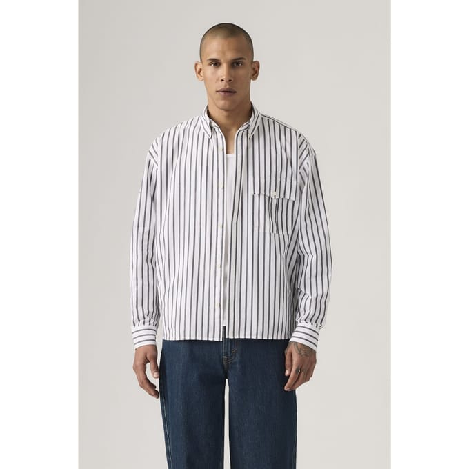 Levi's Zandt Cropped Shirt Größe: S | Casual hemden Outlet | Herren