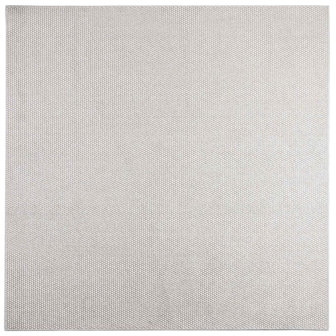 vidaXL - Binnen - kleed - LUGO - Crème - en - Grijs - 200 - x - 200 - cm - Polyester
