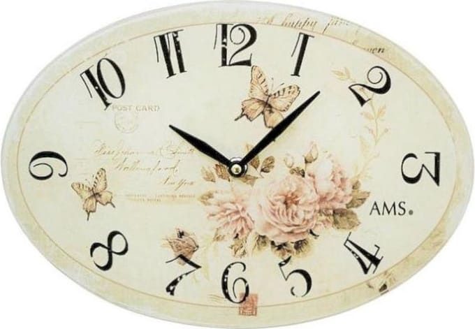 Wandklok AMS - 9478