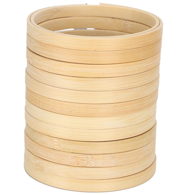 Borduurringen Cirkel Kruissteek Ring Houten Frame Crème Kleurige Doe-het-zelf Gereedschappen brown
