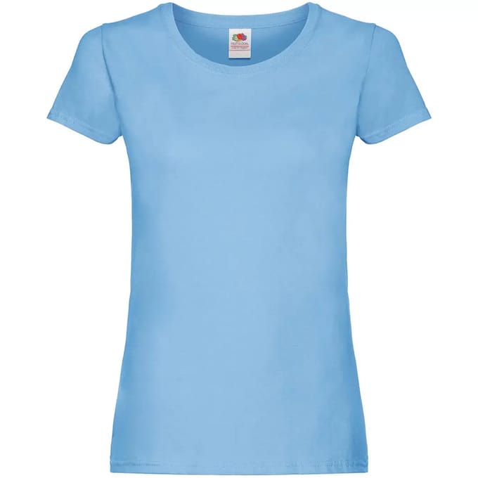 Dames-T-shirt Fruit of the Loom Original