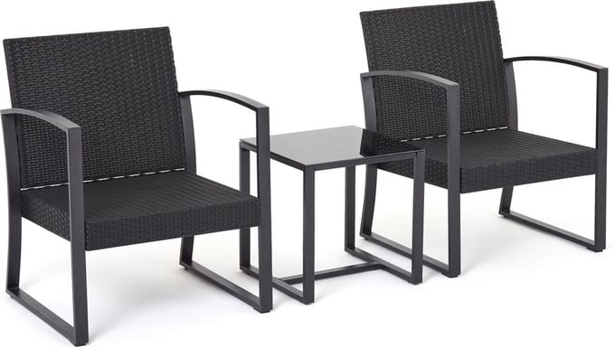 Tuinset - Voor 2 personen - Waterbestendig - Loungeset stijl