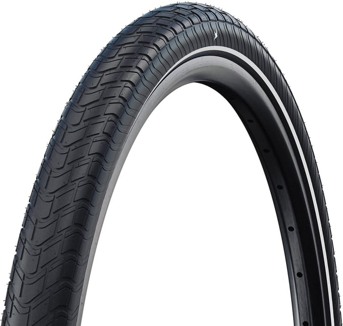 Schwalbe Big Apple - Wired - ADDIX Green - RaceGuard - 28x2.15 - Black + Reflex