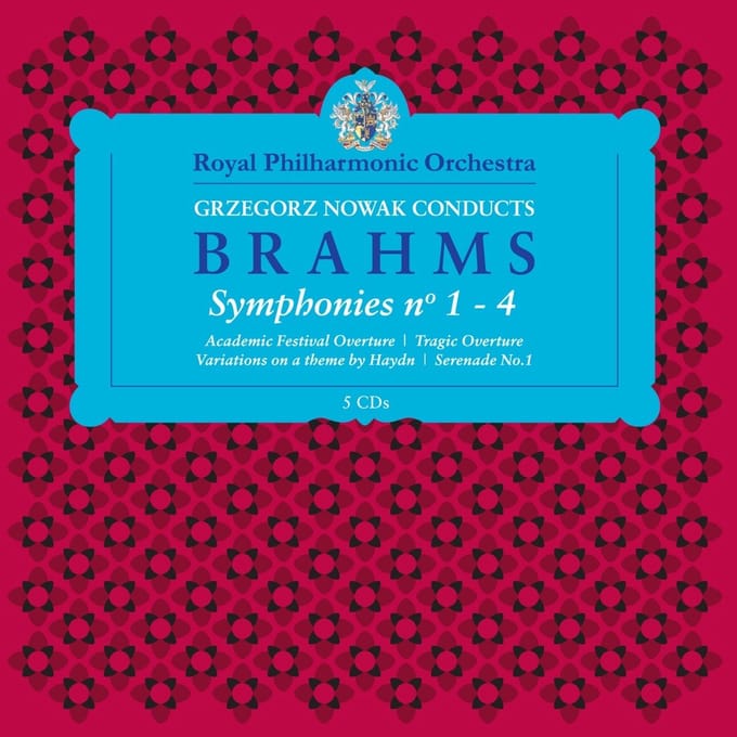 Royal Philharmonic Orchestra, Grzegorz Nowak - Brahms: Symphonies 1-4 (5 CD)
