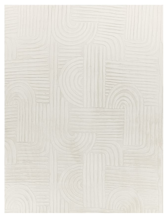 Vachtkleed Lelystar crème 200x280 cm