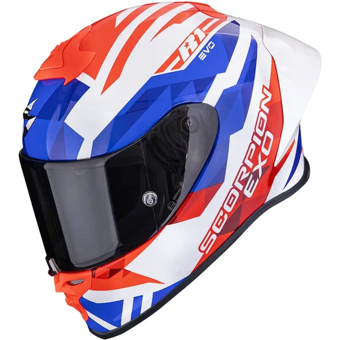Volle motorhelm Scorpion Exo-R1 Evo II Air Valere