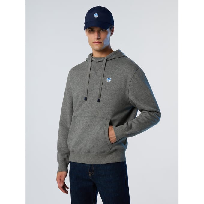 North Sails Hoodie Met logopatch
