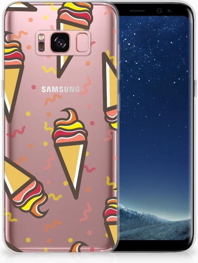 Samsung Galaxy S8 Siliconen Case Icecream