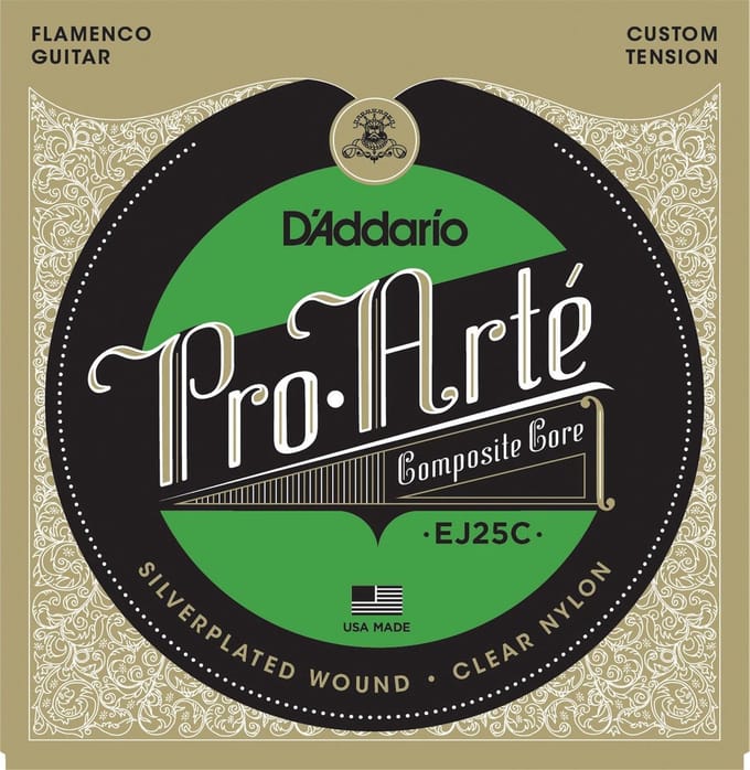 D'Addario EJ25C Flamenco Gitaarsnaren - Clear Nylon