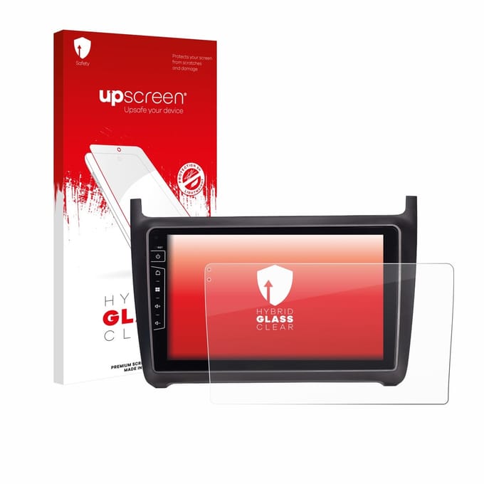 upscreen - Screenprotector voor Dynavin D9-69H Premium Flex 9" - Folie Beschermfolie Beschermglas transparant