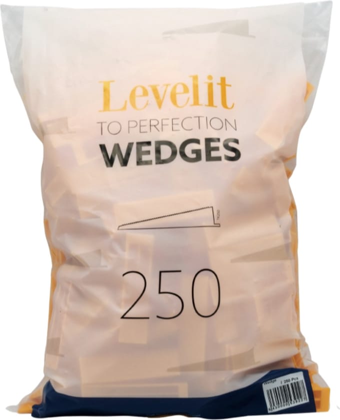 Levelit Wedges / Spieen - Tegel Levelling Keggen - 250st