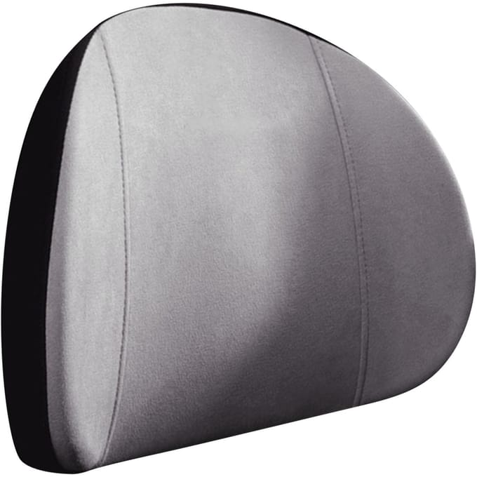 Auto Lendenkussen Stoel Memory Foam Lendensteunkussen Rugpijnverlichting Ademend Onderrug grijs