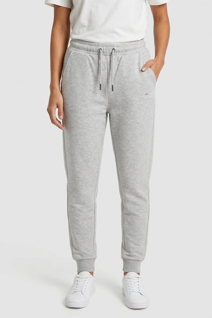 FILA Sabbia Sweat Pants Light Grey Melange Taglia: L | Pantaloni da tuta Outlet | Donna | Grigio