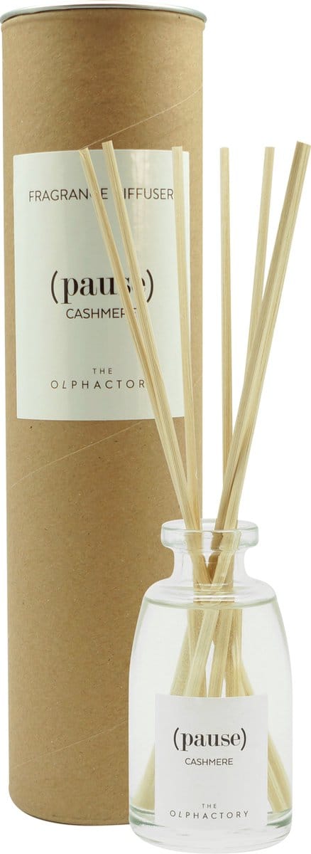 De Olphactory, Pause Cashmere, Geurstokjes, Aroma Riet Diffuser, 100 ml