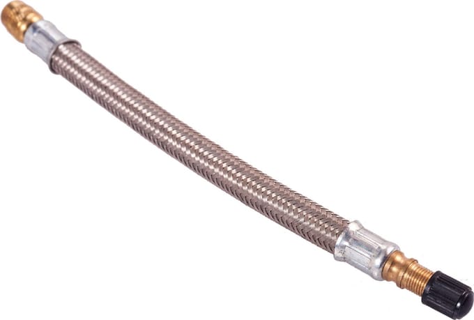 Flexibel ventiel verlengstuk - 21cm - Met dopje