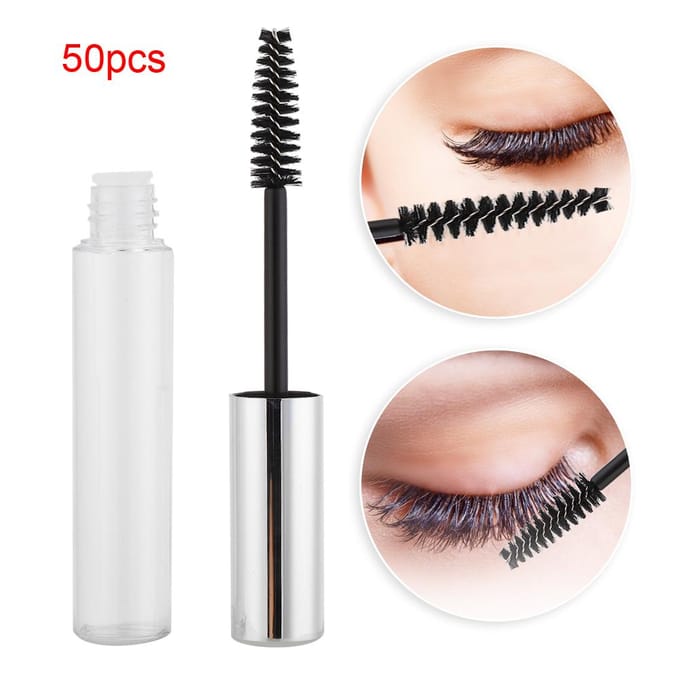 50 stuks 10ml Lege Mascara Tubes Wimpergroei Vloeistof Fles Mascara Container white