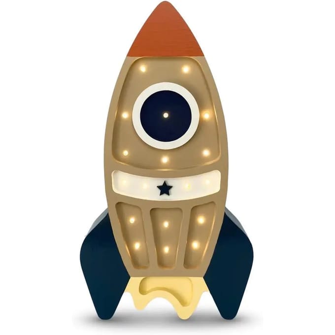 Handgemaakte lamp Peekaboo Rocket