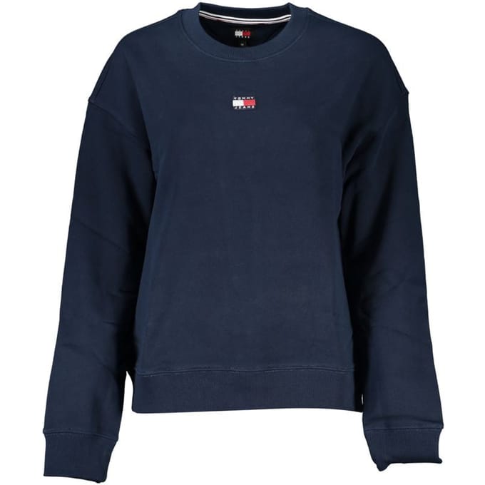 Tommy Hilfiger Blauw Katoenen Dames Sweatshirt