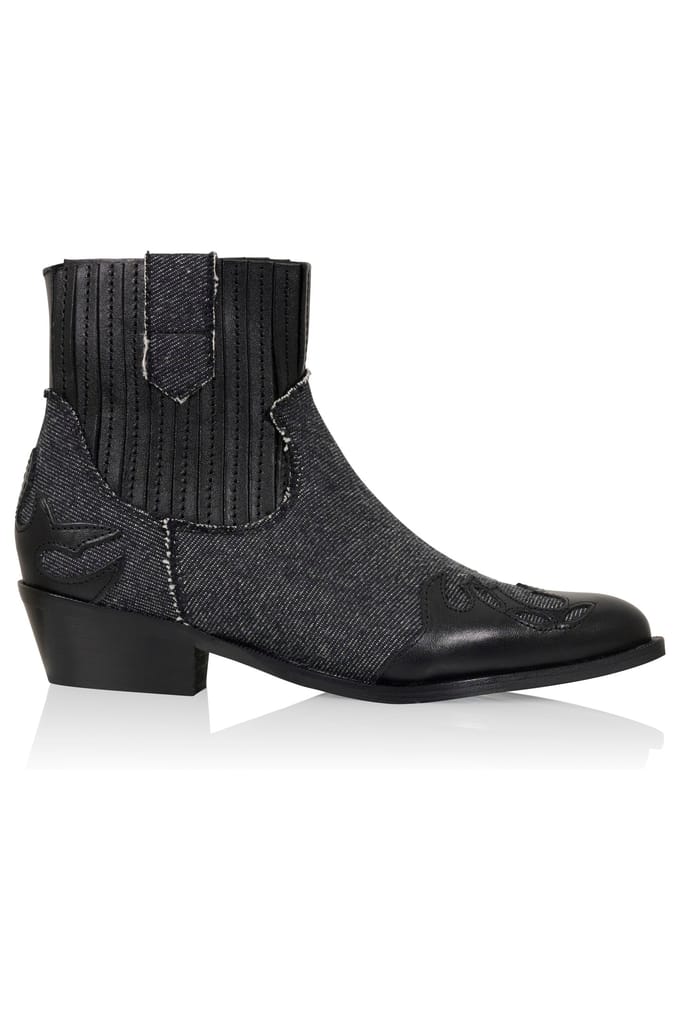 DWRS label Austin Denim Black / Jeans Taglia: 36 | Stivali Outlet | Donna | Nero