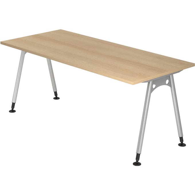 ATOS 19 S | Bureau - 180 x 80 Eiken Tafelhoogte I In hoogte verstelbaar