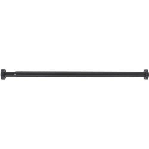 WENKO Telescopische douchestang Luz (Zwart, 70 - 115 cm)