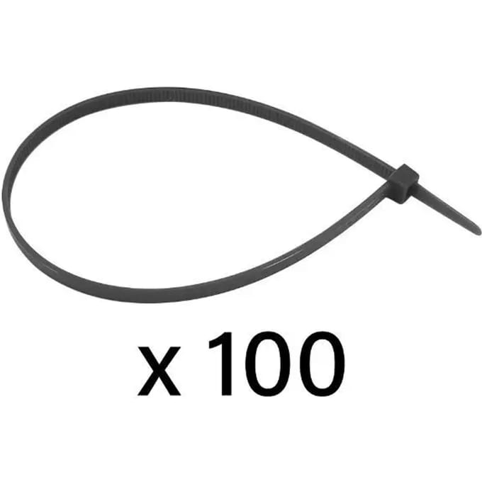 Pak van 100 nylon klemmen Artein Rilsan