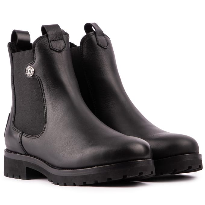 Panama Jack - leren chelsea boots zwart