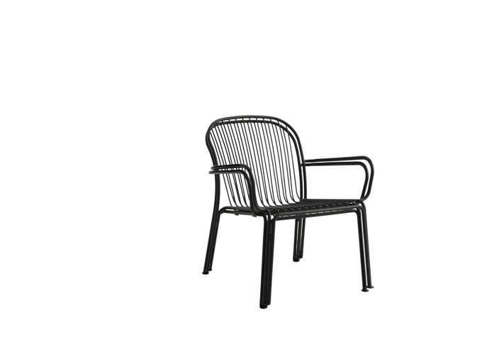 &Tradition Thorvald Outdoor Loungestoel SC101 - warm black