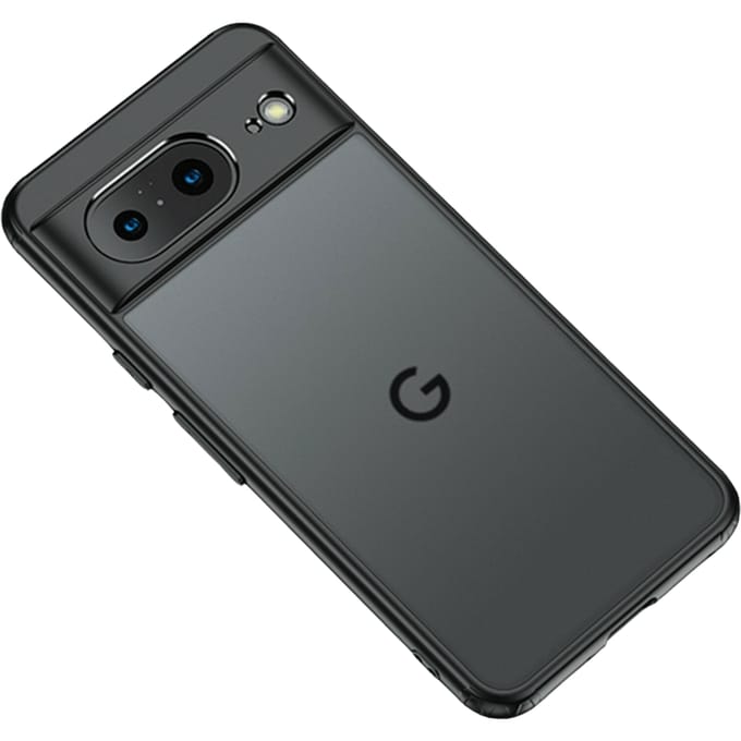 CaseBody Google Pixel 8 Airbag Schokbestendig Hoesje Zwart
