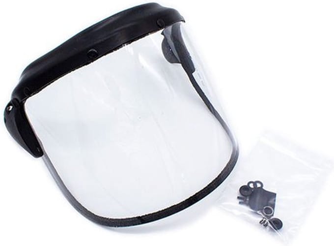 Gentex PureFlo ESM + Visor - Gelaatsmasker - Afneembaar - Lashelm - Bouwhelm