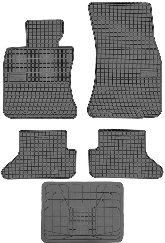 Max-Dywanik Frogum - BMW 6 E64 Cabrio - 2003-2010 - Zwart - Universele Osłona