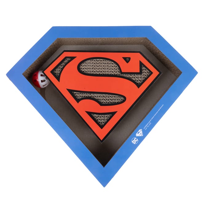 DC Superman krabplank met ballenbaan 40x33.2x5cm kat