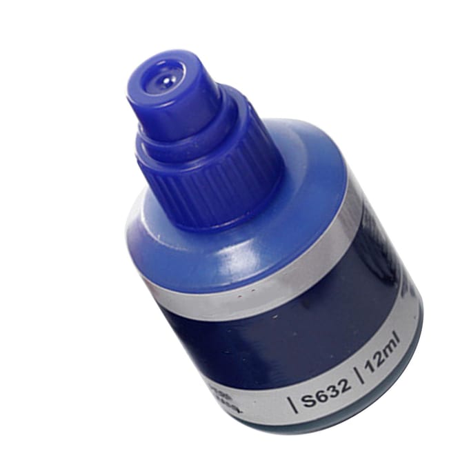 Markerinkt Waterdicht Lichtbestendig Snel navulbaar Oliemarker Navulinkt met druppeldispenser blauw